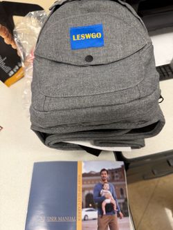 LESWGO Baby Hip Seat Carrier Backpack new in the box