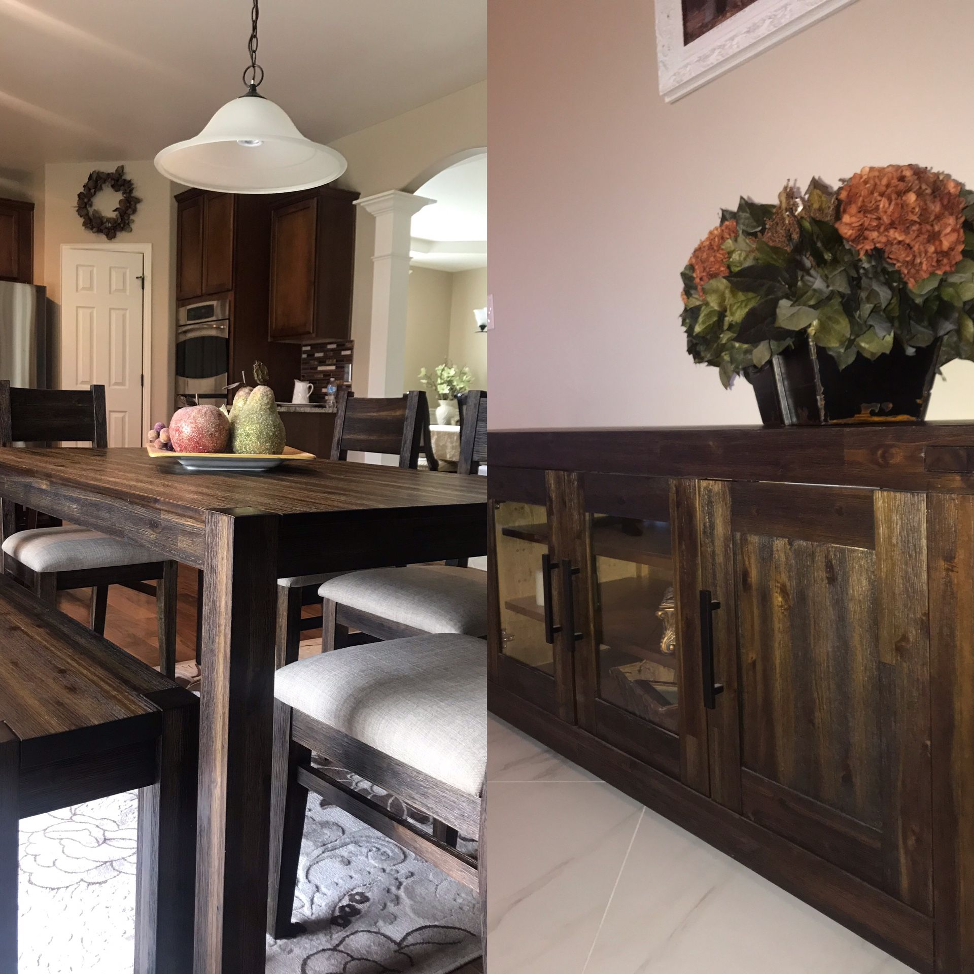 Dining Table & TV Stand