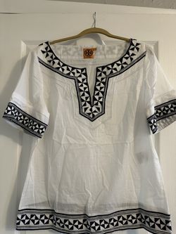 White  & Blk Beautiful Dressing Shirt 