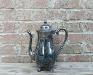 Vintage Sheridan Silverplate Coffee Pot 