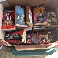 Box Of True Crime Books