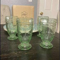 Vasos Con Pedestal Princess House