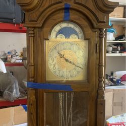 2 Grandfather Clocks 