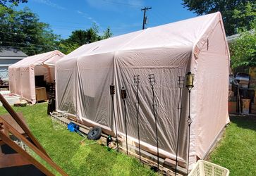 2 Harbor Freight 10' x 17' Car Ports $120 for both, read post please