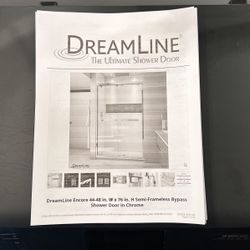 Dream Line Shower Door