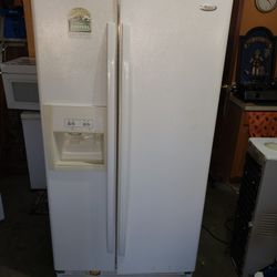 Whirpool Side by side Fridge.