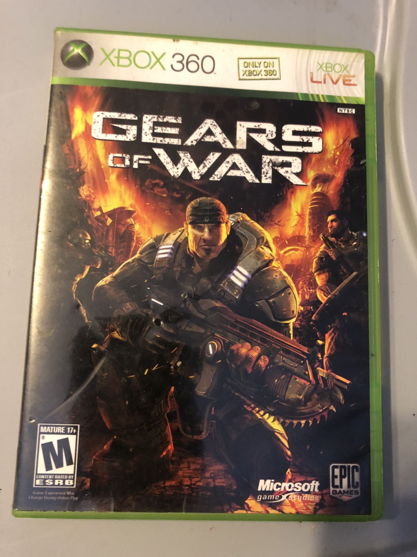 Video Game, Games of War, Xbox 360, for mature audience