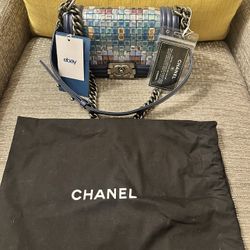 Authentic Limited Edition runway Chanel Boy Bag