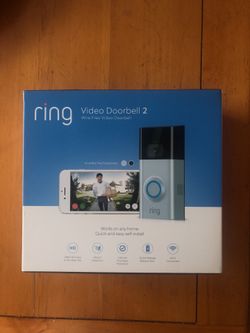 Brand New Ring Video Doorbell 2