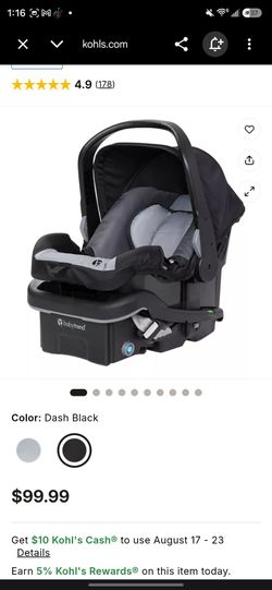 Baby car seat