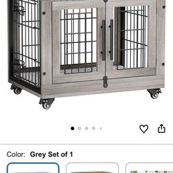 Dog Crate Grey Furniture