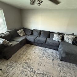 3 Piece Sectional Couch Bermuda Tux Mor Furniture