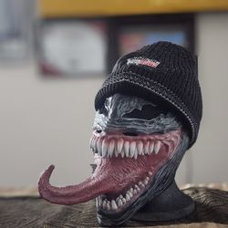 BLACK & GREY SYMBIOTIC MUSIC  BEANIE 