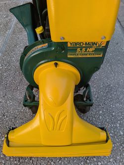 Lawn Vacuum - Yard Man 5.5 Horsepower Self Propelled Triple Care System Chipper  Shredder/Mulcher And Vacuum