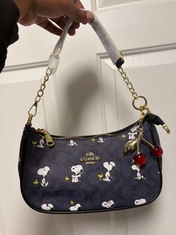 DARK BLUE SNOOPY BAG