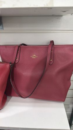 Coach purse pink