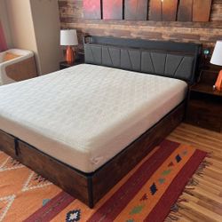 Moving Sale – Bed Frame (King size) – Very Good Condition (Mattress not Included)