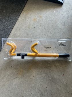 Yellow Steering Wheel Lock Brand New