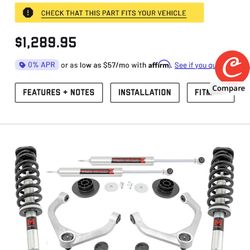 2025 Ram 1500 3.5” in Rough country Lift