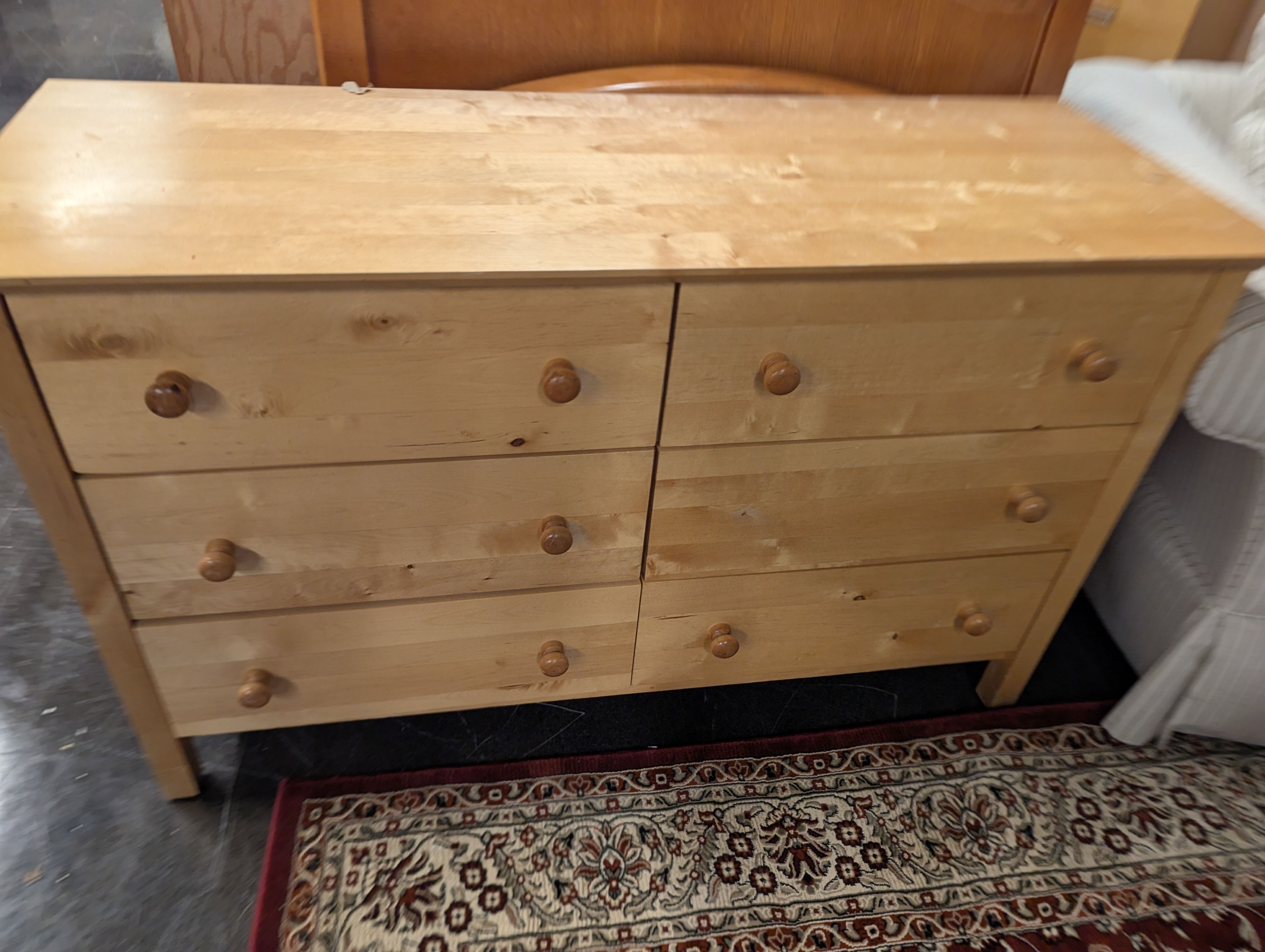 Tradewinds oak dresser from thomasville