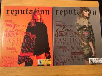 Taylor Swift Reputation Magazine Volume 1 & 2