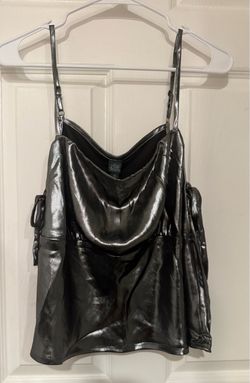 Wild fable Gray metallic top