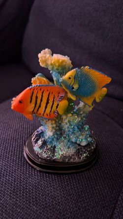 Tropical Fish Reef Figurine Sculpture