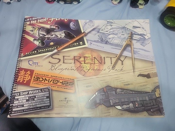 Serenity Blueprints Reference Pack Spiral Bound Book