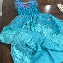 Mermaid Costume 6-8