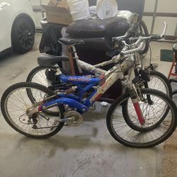Mountain Bikes 75 Each 