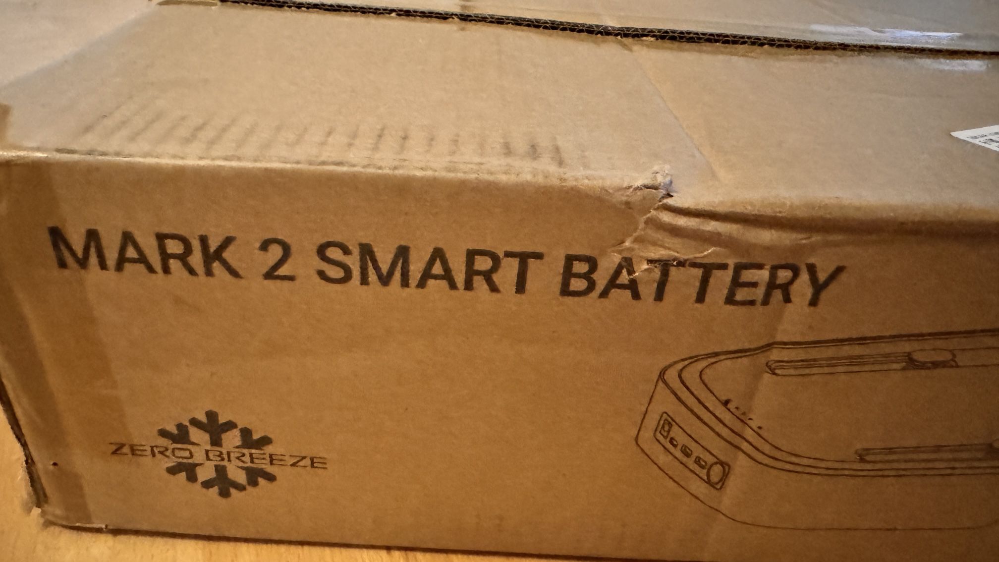 Mark 2 Smart Battery For Zero Breeze Mark2 Air Conditioner 