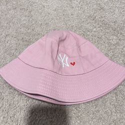 Pink NY Hat