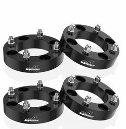 GAsupply ATV 4x137 Wheel Spacers 1.5 Inch Fit For Can-Am Maverick Honda 1000R 1000X 1000-3 1000-5, 38mm 4 Lug Black 4x137mm Wheel Spacer With 12x1.5 S