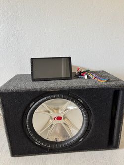 12 inch subwoofer + Android Radio