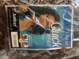 NEw OUTRE QUICK WEAVE CURLY WIG