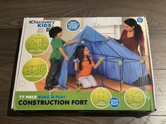 Build & Play Construction Fort Set