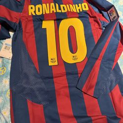 FC Barcelona Ronaldinho Re-Issue Nike Size M