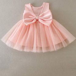 Pink Dress 12-18 Months 