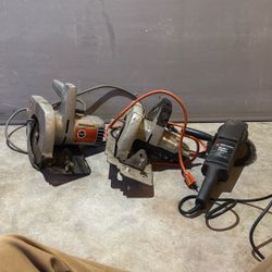 Vintage Black & Decker Power Tools 