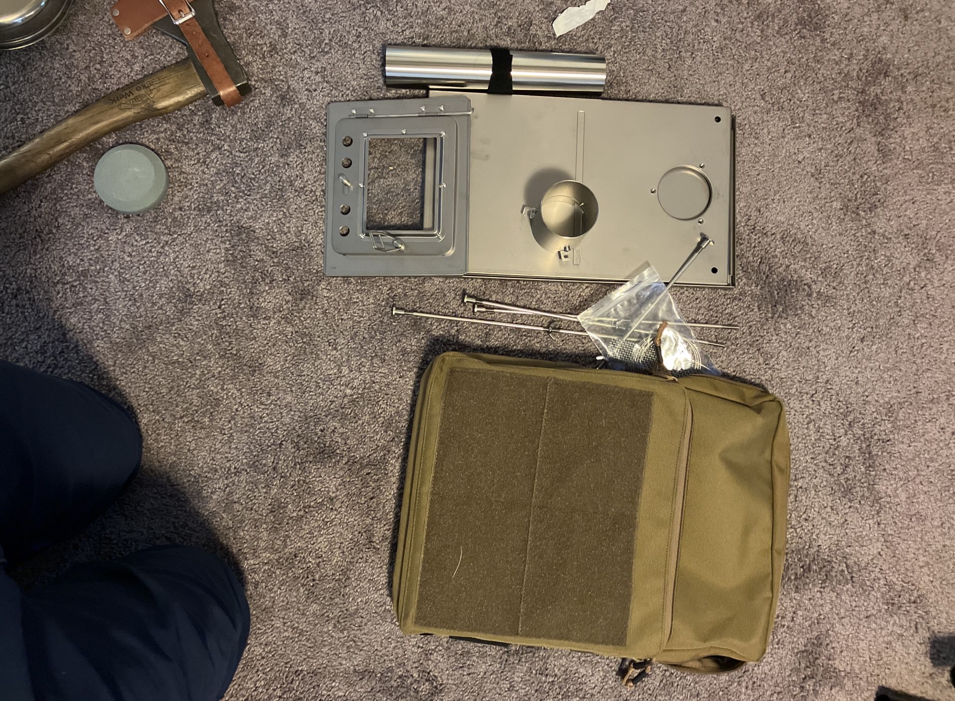 Camping Wood Stove Compactable