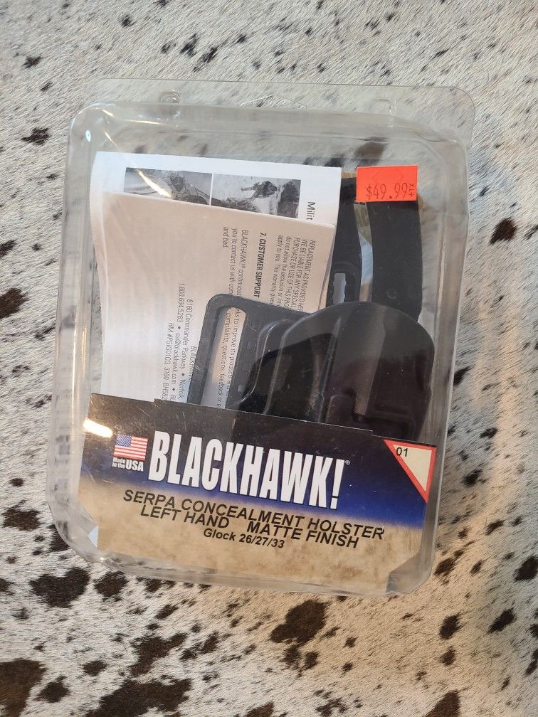 Left Hand Black Hawk Holster