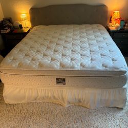 Serta Perfect Sleeper Cal King Mattress (with box springs)