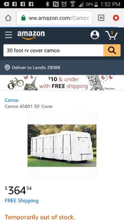 Brand new rv cover 30"