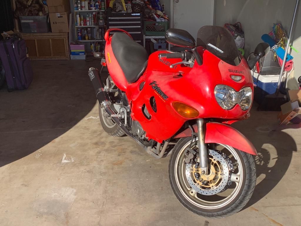 98 Suzuki Katana 600 with UPGRADES!! D&D Exhaust!! MOTORCYCLE!!