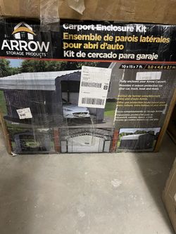 Carport Enclosure Kit