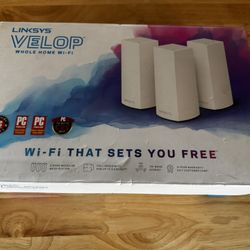 Linksys Tri-band 3 Nodes Mesh Router 