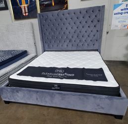 KING BED FRAME $499