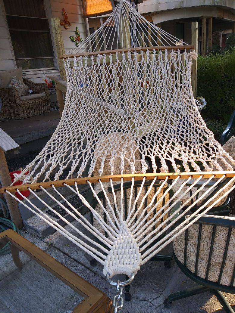 Hateras rope hammock