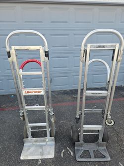 Convertible dollies in good working condition 1 dolly Magliner $280 & 1 dolly liberator $270