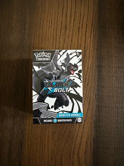 Pokemon TCG SV Black Bolt Booster Bundle New Sealed